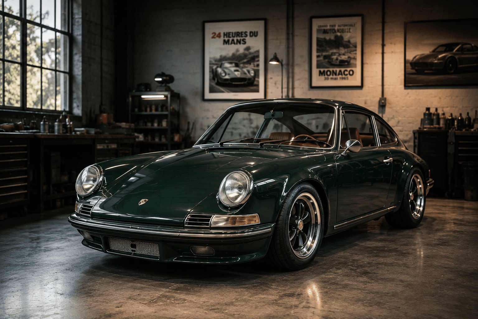 Short-Wheelbase 911 — Road Sculpture — holding photograph
